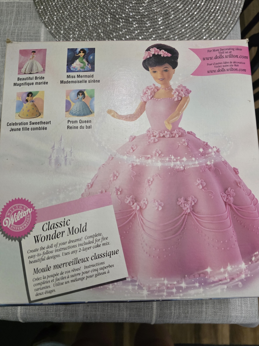 Wilton Pink Classic Doll Cake Dress Mold